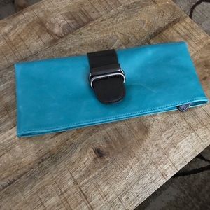 Turquoise Clutch